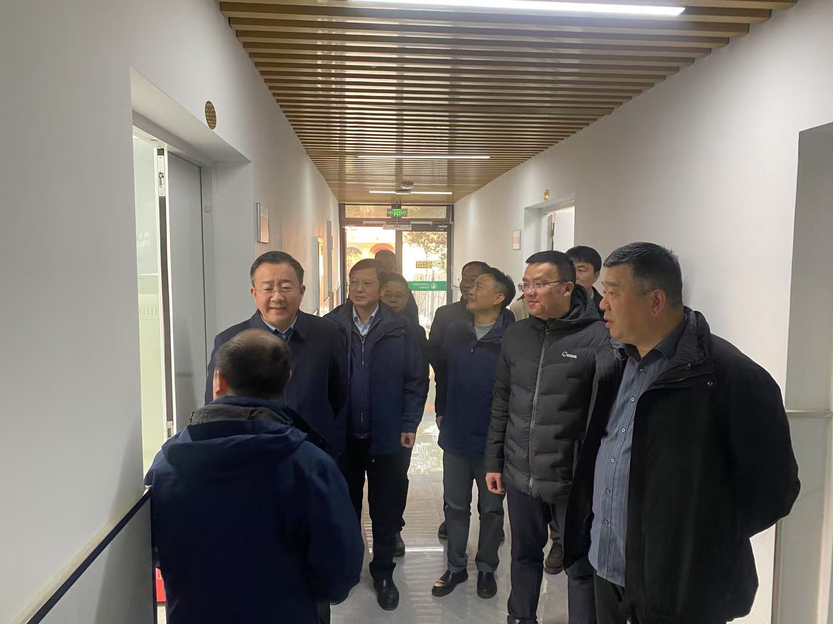 所领导带队开展节前安全大检查